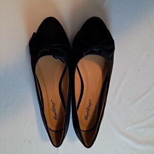 Angel Steps Black Dress Flats